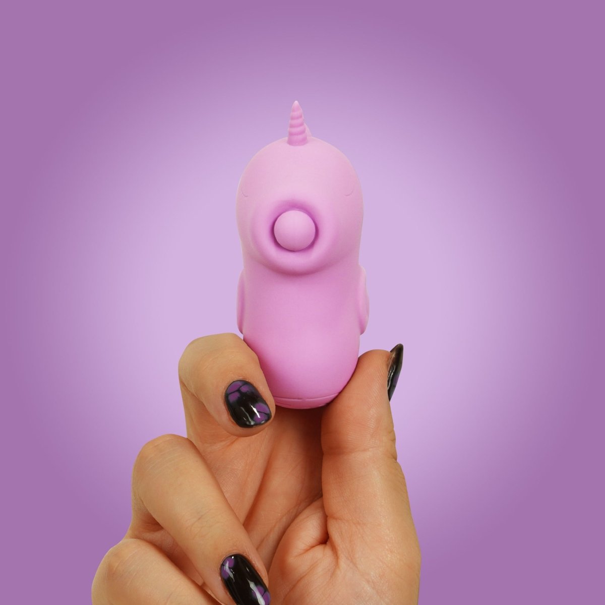 Unihorn Karmic Kisses finger vibrator lifestyle shot
