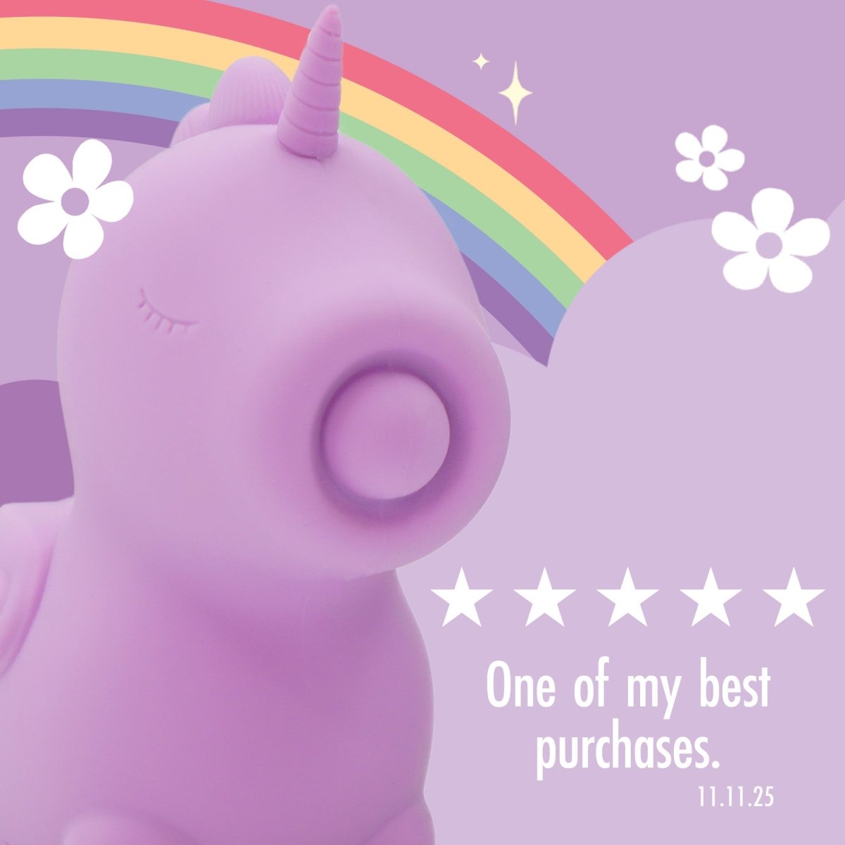 Unihorn Karma Lilac clitoral vibrator